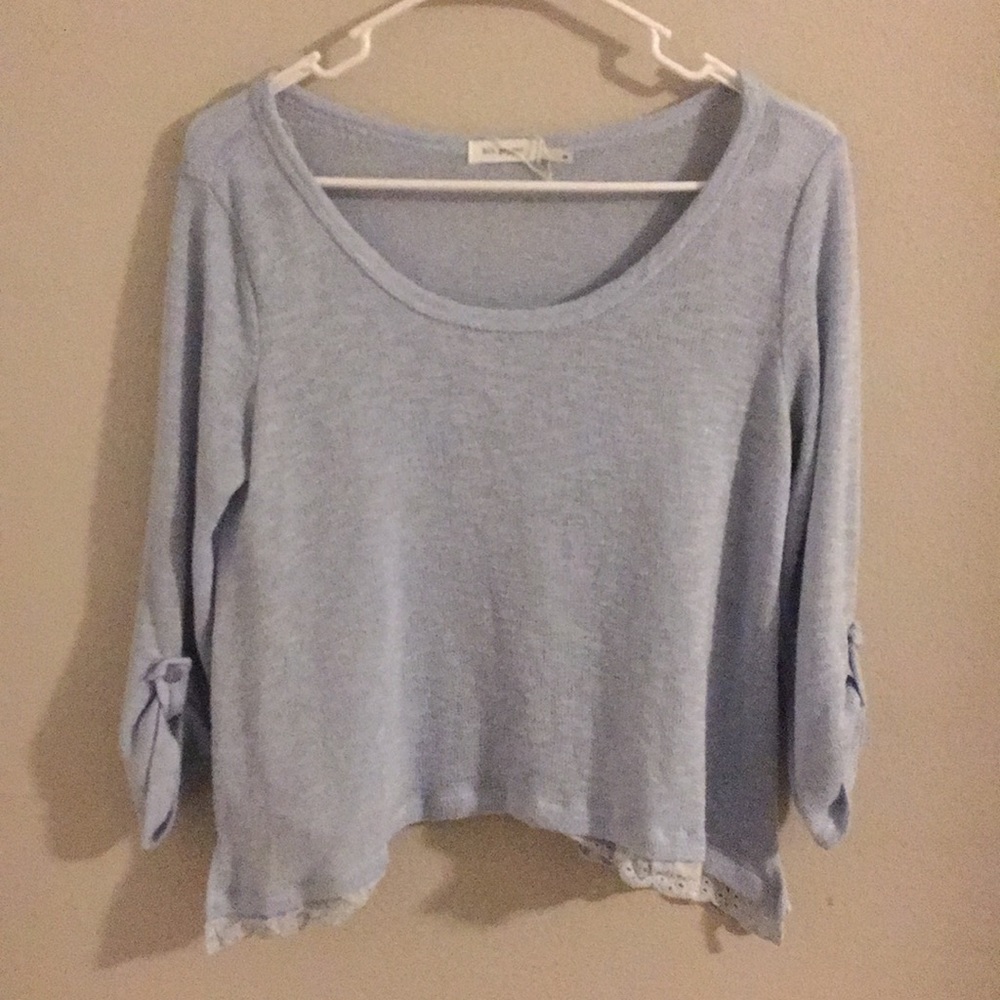 thin blu pepper sweater